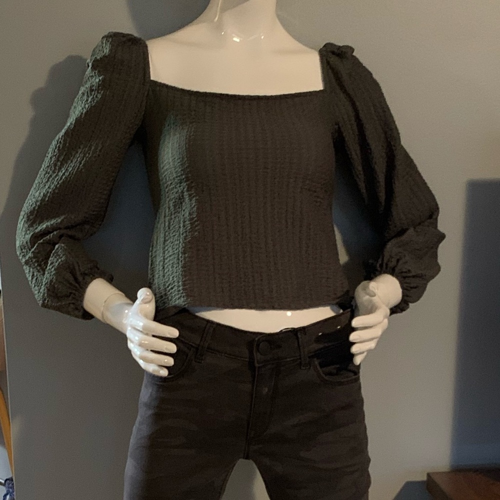 Express Green Blouse